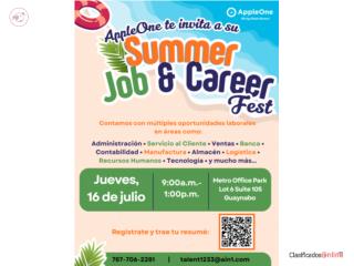 Feria de Empleo en AppleOne Guaynabo 
