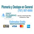 First Plumbing Corp, Lavado a Presion,  Water Pressure Cleaning, Puerto Rico