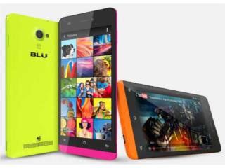 TELEFONOS BLU CORRIENDO LTE DESDE $119