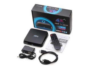 M8S TV BOX (4K)+ 990 CANALES+ GUIA