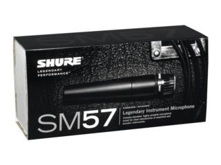 Microfonos SHURE SM57 SOMOS UNA TIENDA, Music & Technology Puerto Rico