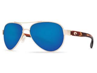 COSTA Sunglasses Loreto Rose Gold/Blue 580G, The Tackle Box inc.   Puerto Rico