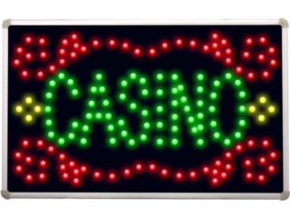 LED Casino Neon Sign 16 x 10