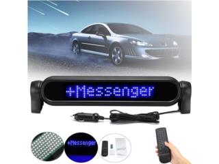 12V Car Auto Scrolling Sign Programmable +