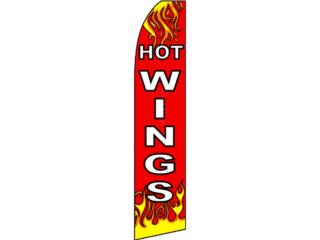 Banner HOT WINGS 2.5 x 11.5