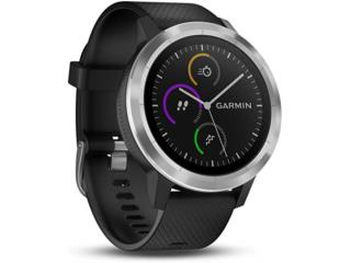 Garmin vívoactive® 3, Steel with Black Silico