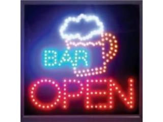 Led Sign BAR OPEN 19 X 19