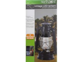 LAMPARA LED TIPO FAROL VINTAGE DE BATERIAS