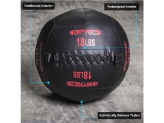 GETRXD PREMIUM WALL BALL 18 LBS - WBPDS18, AFFORDABLE FITNESS PR Puerto Rico