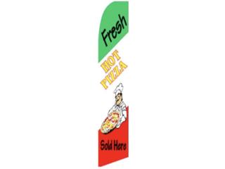 Banner FRESH HOT PIZZA SPLD HERE 2.5 x 11.5