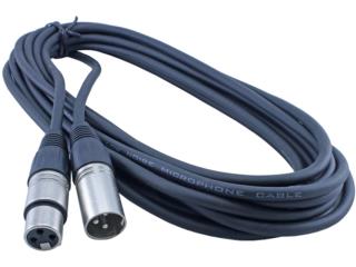 CABLE DE MICROFONO XLR MALE TO FEMALE DE 25FT, IBSTOREPR.COM  ( Escrbenos por texto ) Puerto Rico