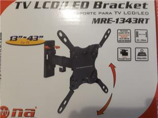 BRACKET TV MOUNT PARA TAMAOS DESDE 13 A 43, IBSTOREPR.COM  ( Escrbenos por texto ) Puerto Rico