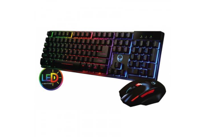 KEYBOARD Y MOUSE CON LED