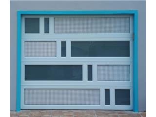 Puerta de Garaje Full Glass 96, INFINITY WINDOWS & DOORS  Puerto Rico