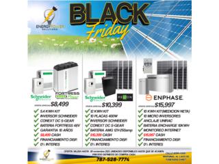 Ofertas Black Friday en Sistemas Solares, Energy Power Solutions Solar Puerto Rico