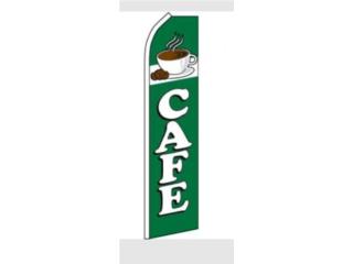 Banner CAFÉ GR/WH 2.5 x 11.5