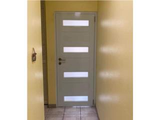 Puertas una Hoja en Aluminio con Diseños, INFINITY WINDOWS & DOORS  Puerto Rico