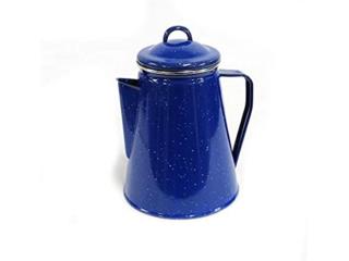 Cafetera Esmaltada color Azul de 3 tazas, IBSTOREPR.COM  ( Escrbenos por texto ) Puerto Rico