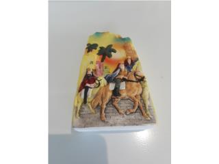 FIGURA EN FORMA DE PIEDRA CON DISEO DE REYES, IBSTOREPR.COM  ( Escrbenos por texto ) Puerto Rico