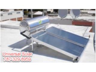  CALENTADOR SOLAR UNIVERSAL AHORRO EN LA LUZ , Universal Solar Pro  787-329-8959 Puerto Rico