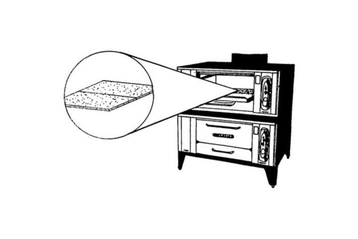 PIEDRA (DECK) para HORNO BLODGETT 1048 NUEVA