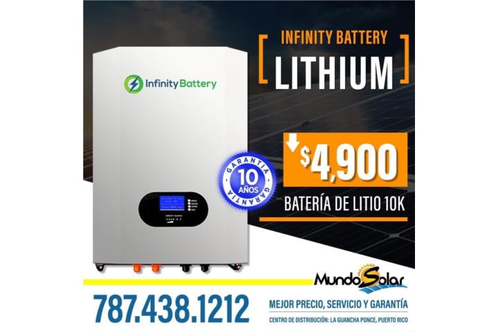 Infinity Battery Lithium 10k Puerto Rico