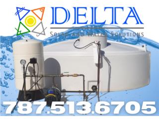 cisternas de agua, Delta Water Puerto Rico