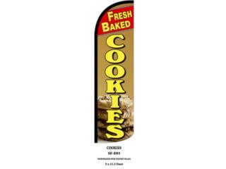 Banner FRESH BAKED COOKIES 3 x 11.5.