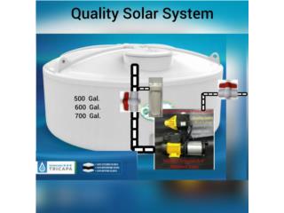 Cisterna 3 capas con protector interno, Quality Solar System Puerto Rico