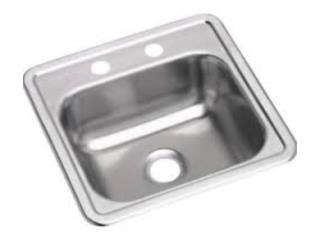 FREGADERO PEQUEO DE 15 XS 15 X 15 STAINLESS, IBSTOREPR.COM  ( Escrbenos por texto ) Puerto Rico