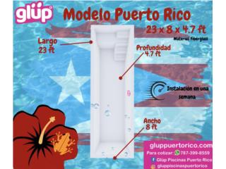 Piscina Glup en Fiberglass Modelo Puerto Rico, Pool and Patio Concepts  Puerto Rico