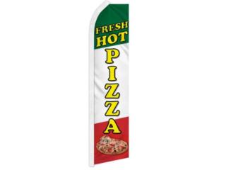 Banner FRESH HOT PIZZA 2.5 x 11.5., WSB Supplies U Puerto Rico