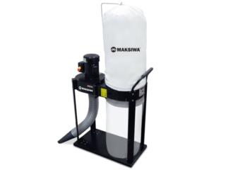 DUST COLLECTOR 1HP MAKSIWA, Tesoro en Maderas Puerto Rico
