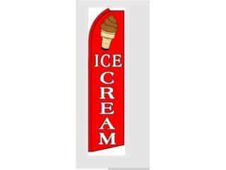 Banner ICE CREAM 3 x 11.5.