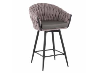 Braided Matisse Counter Stool, STOOL AND DECO Puerto Rico