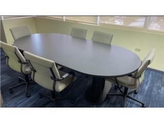 Gran oferta en mesa conferencia con sillas, LUYANDA OFFICE  Puerto Rico