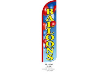 Banner BALLONS 3 X 11.5., WSB Supplies U Puerto Rico