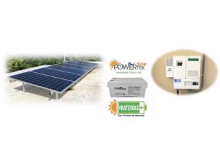 Sistema Solar AGM 6.0 kW-hr, Dynamic Solar Puerto Rico
