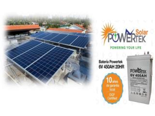 Sistema Solar AGM 9.6 kW-hr, Dynamic Solar Puerto Rico