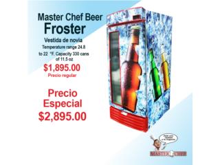 Master Chef Beer Froster {new}, Master Chef Puerto Rico