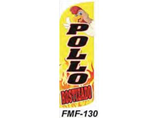 Banner POLLO ROTIZADO YW/BL/RD , WSB Supplies U Puerto Rico