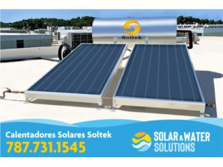 Calentador Solar Soltek, SOLAR & WATER SOLUTIONS Puerto Rico
