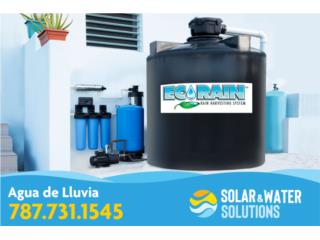 San Juan Puerto Rico Plantas Electricas, Recogido de Agua de Lluvia