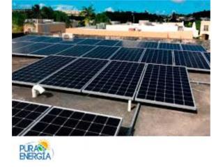 Guaynabo Puerto Rico Calentadores de Agua, 11 Paneles Solares monocristalinos 1 Tesla