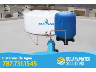 Vega Baja Puerto Rico Energia Renovable Solar, Cisternas de agua