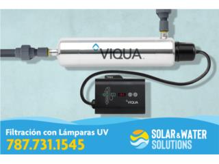 Filtración con lámparas UV, SOLAR & WATER SOLUTIONS Puerto Rico