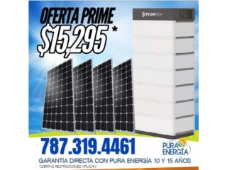 Bayamón Puerto Rico Pinturas Casas, 8 Paneles Solares de 450 y batería Pylontech