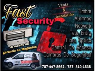 Timbre, Magneto, Keypad, Tarjetas, Beepers, FAST SECURITY  Puerto Rico