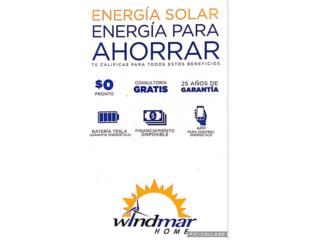 Energía Solar Energia para Ahorrar!, WINDMAR Home PR Puerto Rico