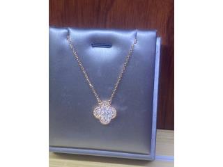 Rose Gold Chain set with pendant 14k , CHRONO - SHOP Puerto Rico